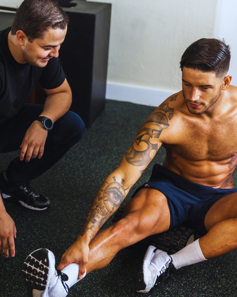 ports therapy benefits treatment session at Elemento Fitness