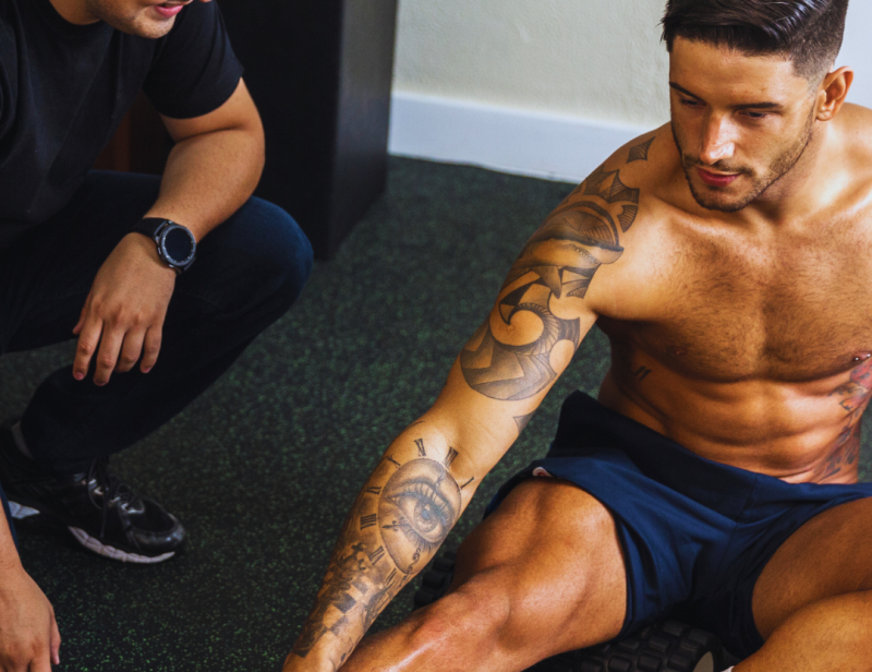 ports therapy benefits treatment session at Elemento Fitness