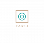 Elemento Fitness Earth element in gold with no background